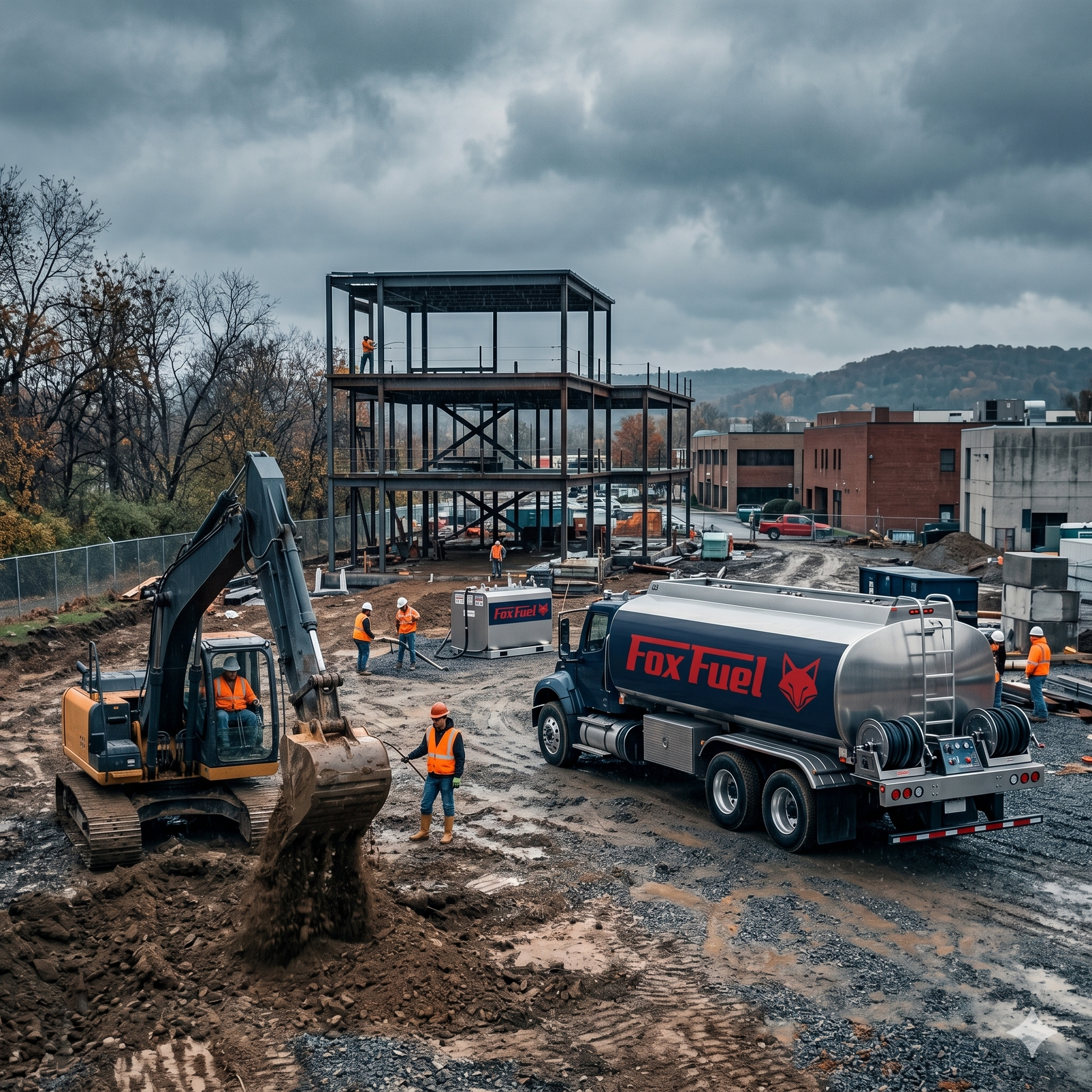 Data center fuel delivery services